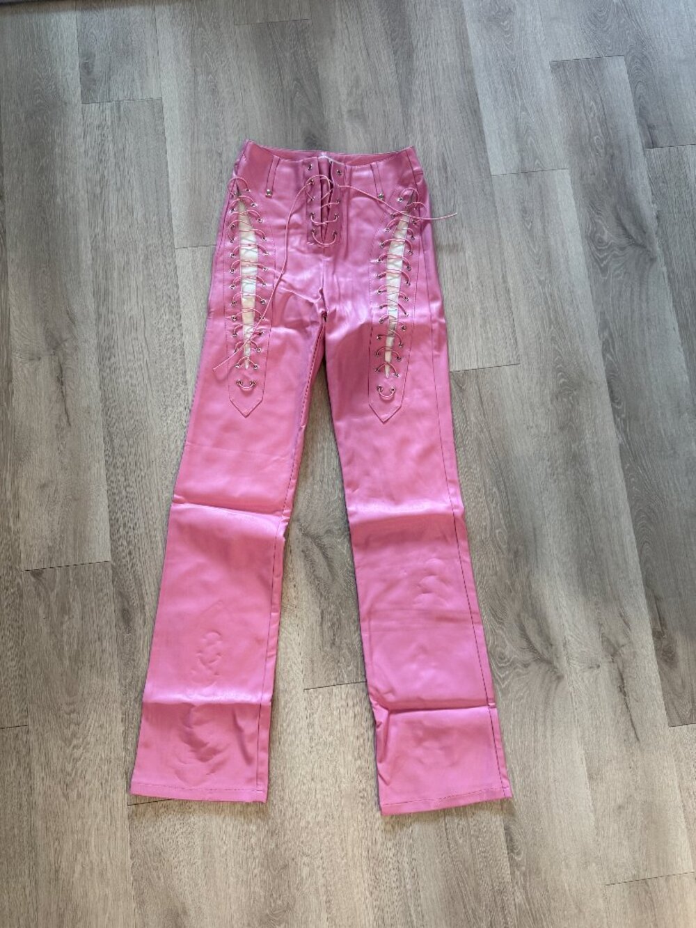 I.AM.GIA Women's Pink Trousers - Picture 2 of 5